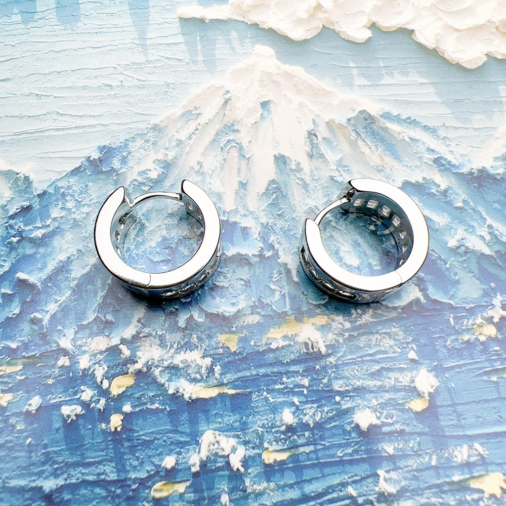 Dainty little Hoop earrings Sterling Silver
