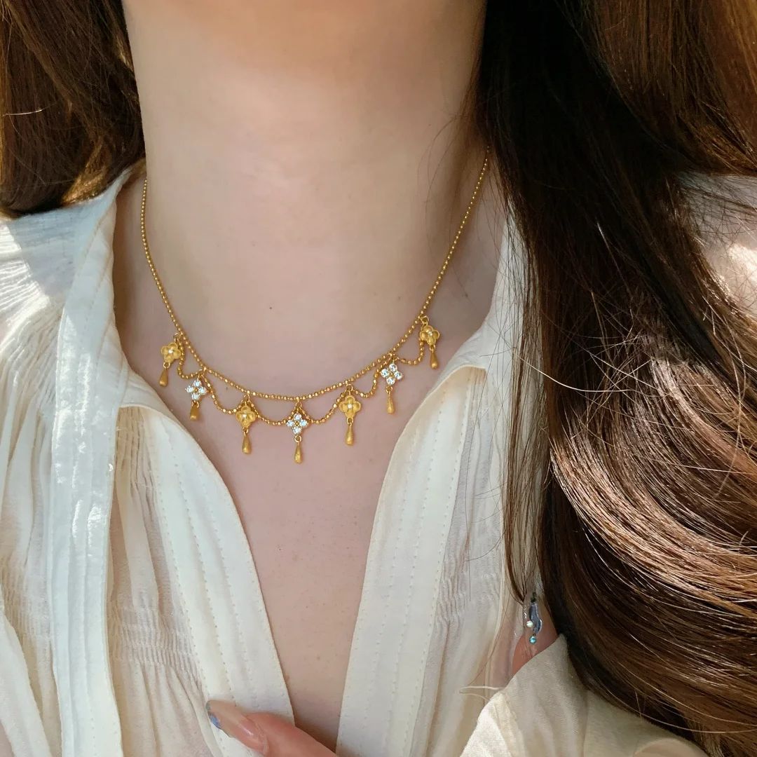 Golden Princess 18k Gold Filled Necklace