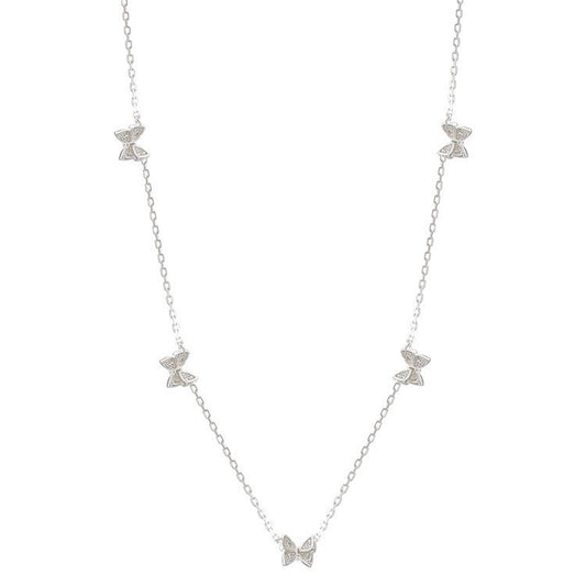 Butterfly Sterling Silver 925 Necklace