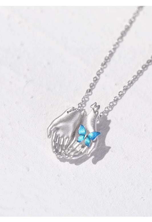 Rebirth Internal Sterling Silver Necklace