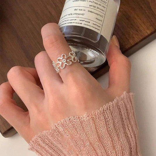 Floral notes Sterling Silver Ring