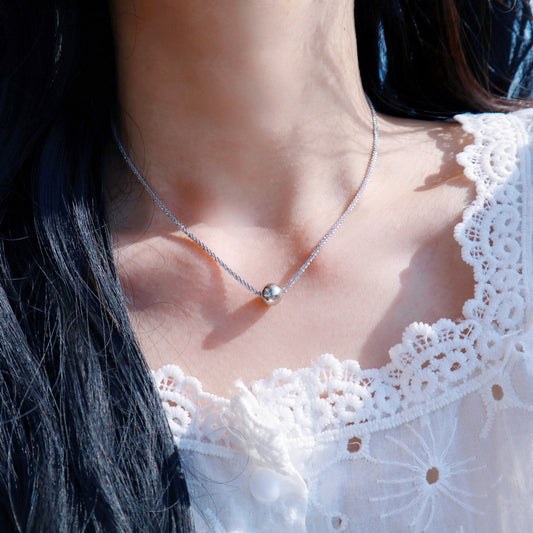 Cute Minimal Sliver 925 Necklace