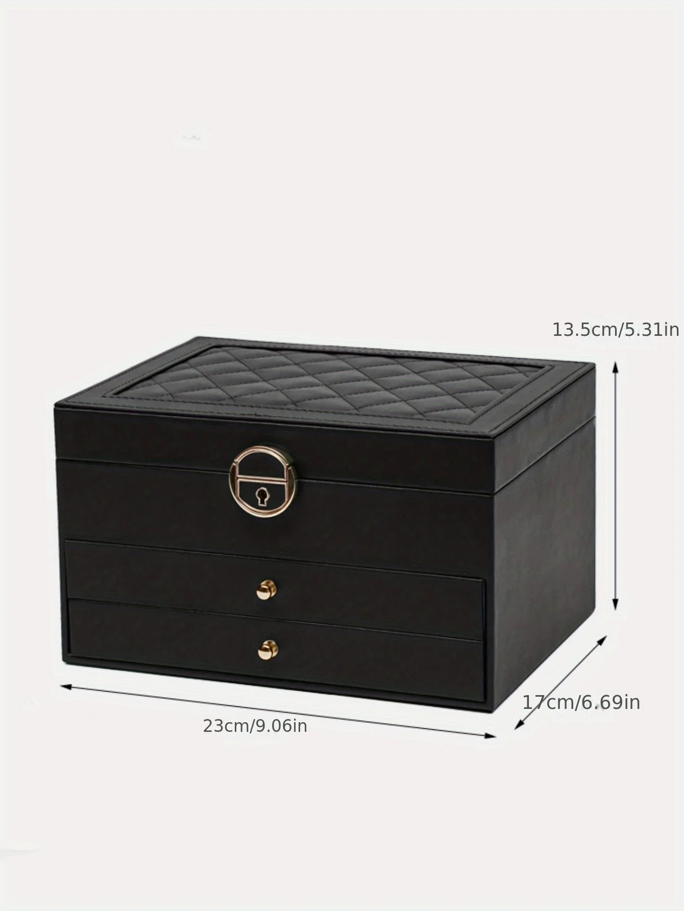 Luxurious Large Capacity Jewelry Storage Box