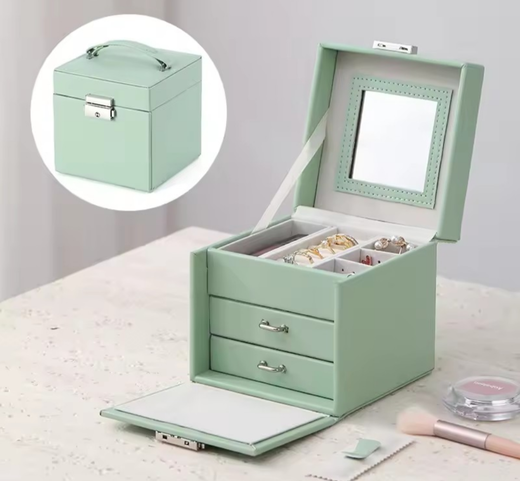 Multi-layered Square Jewelry Box