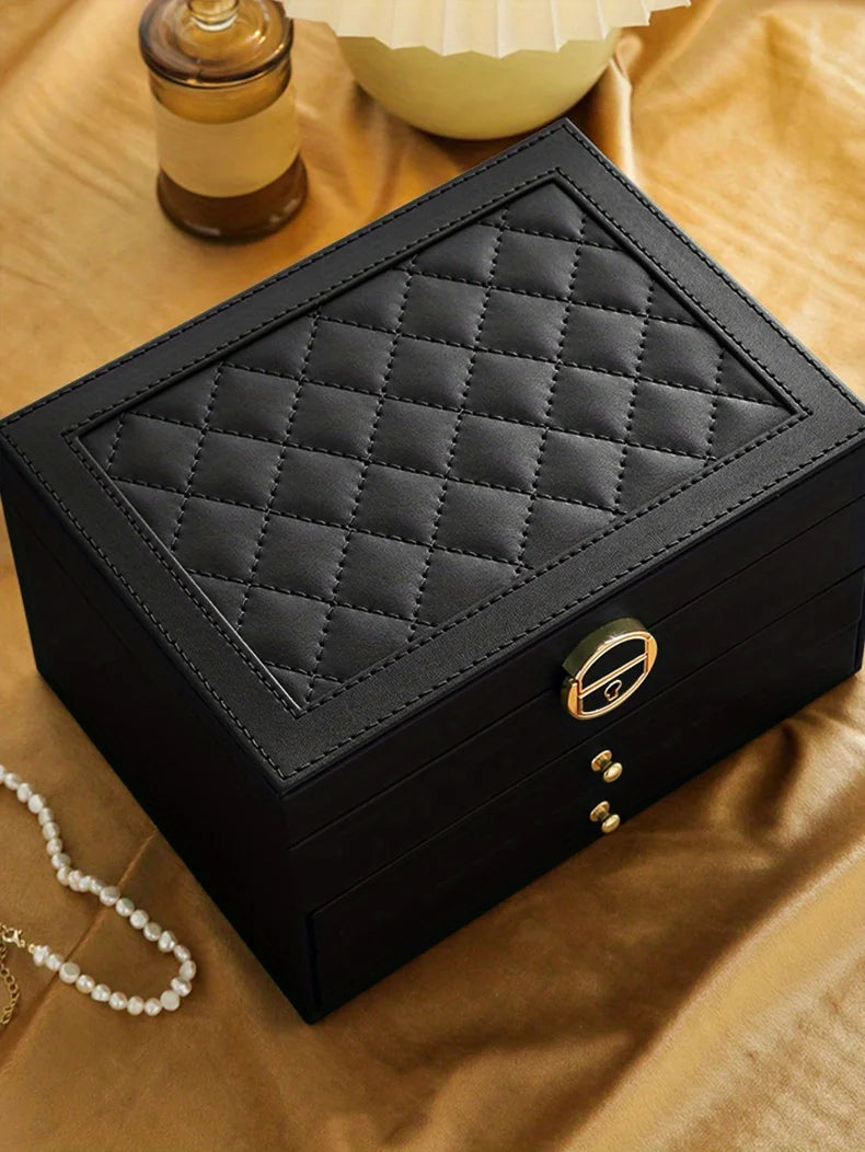 Luxurious Large Capacity Jewelry Storage Box