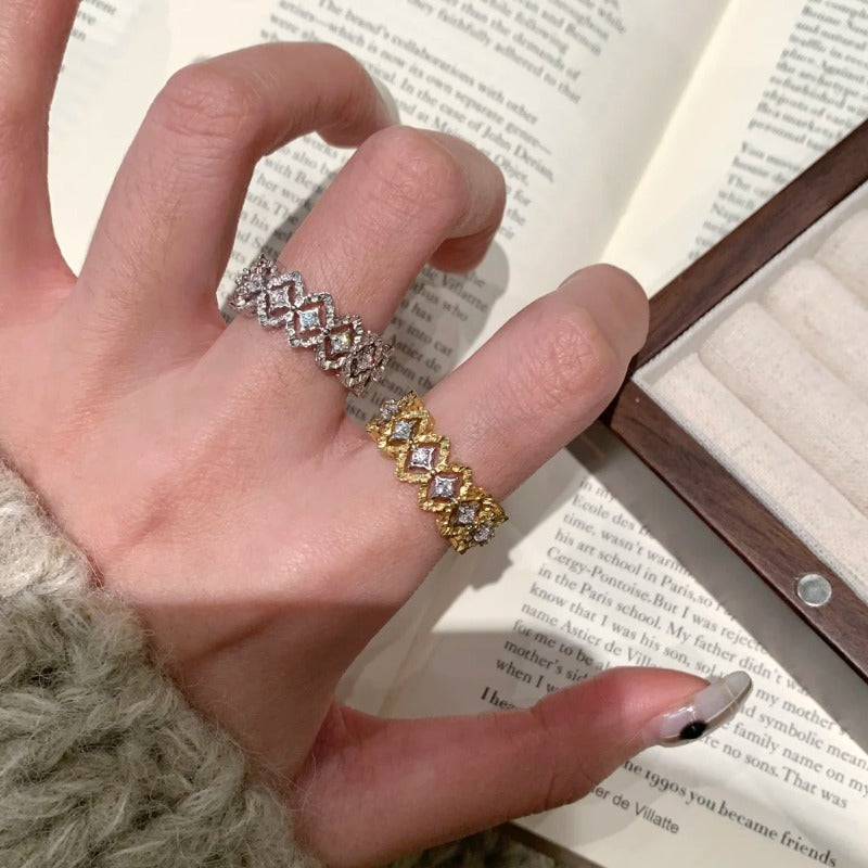 Vintage Carolina Sterling Silver Ring - Resizable