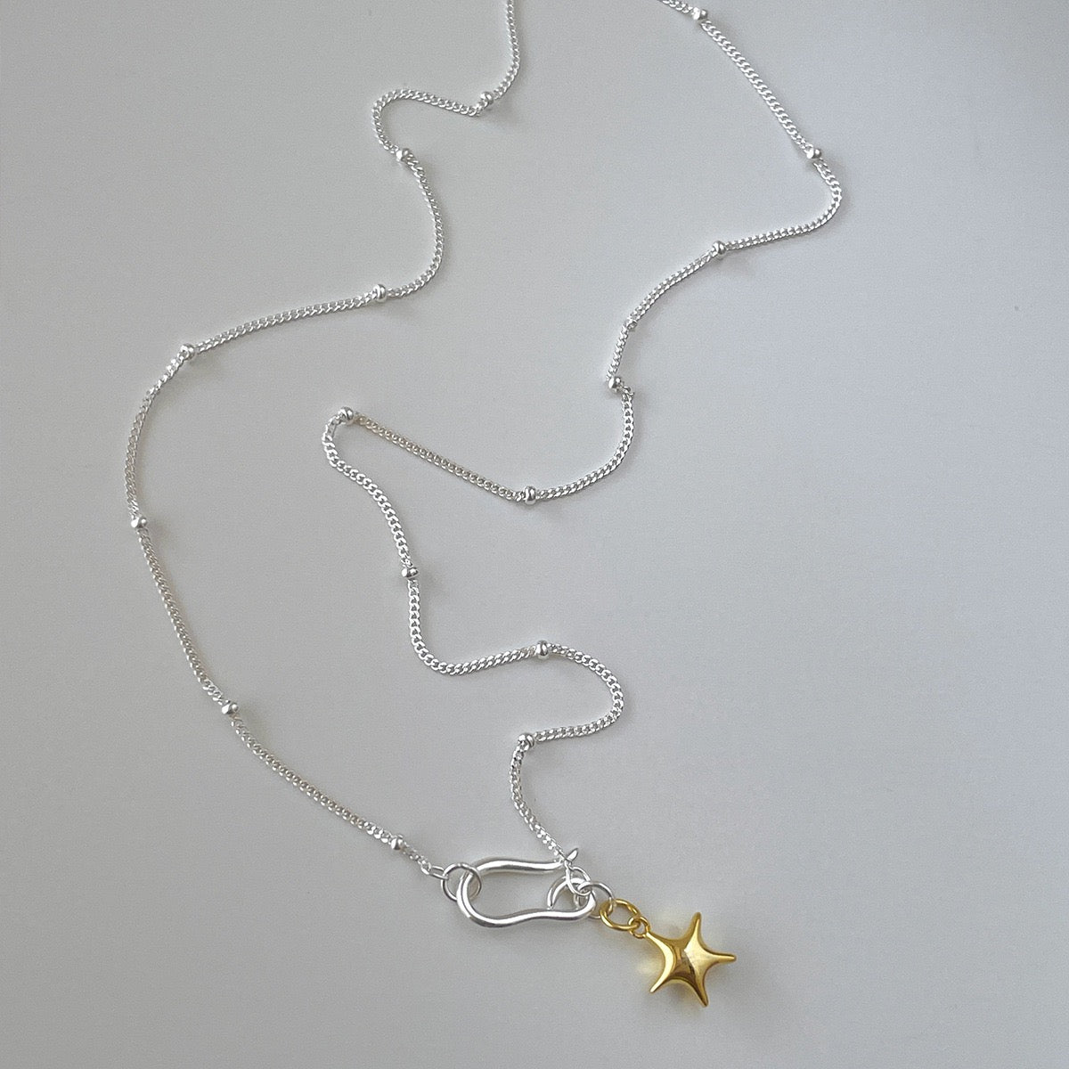 Star Point Sterling Silver Necklace