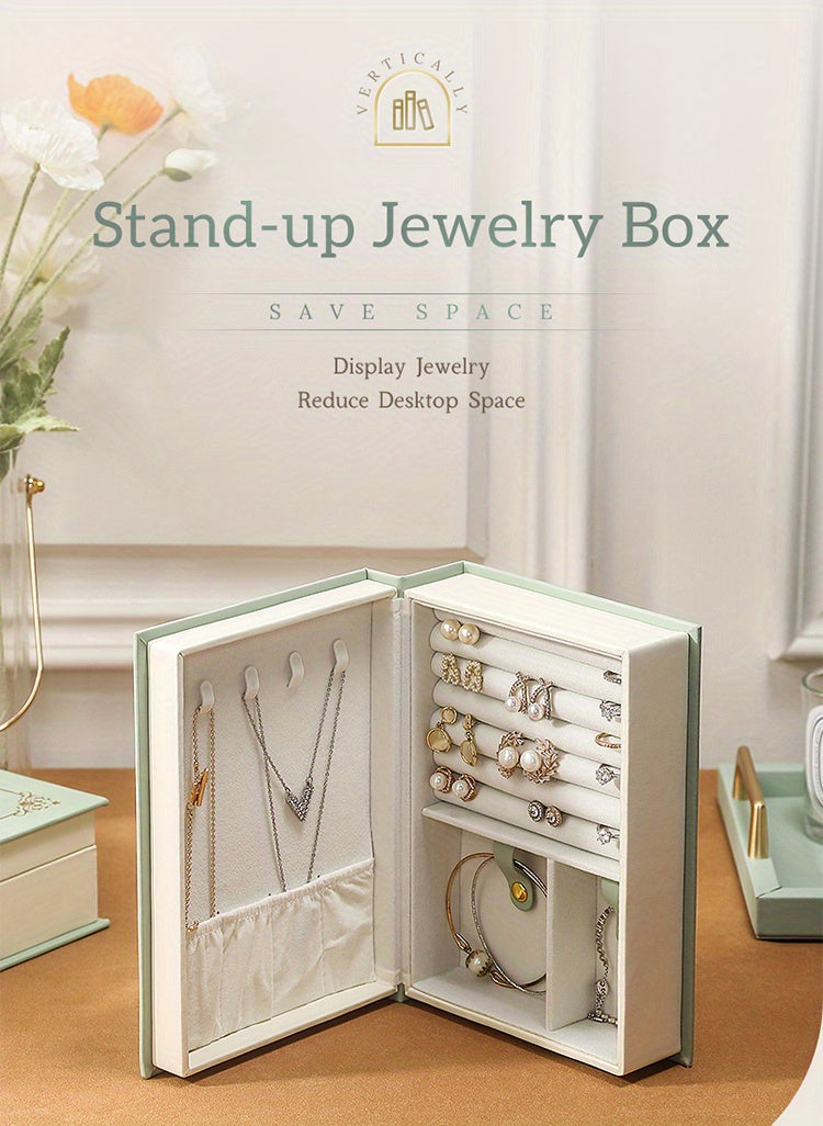 Magic Book luxurious Jewelry Box