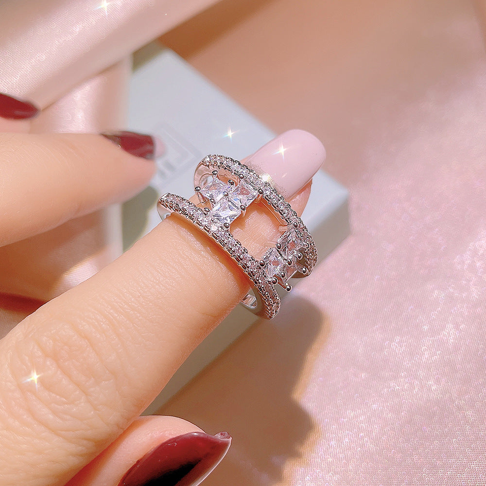 Beauty queen Sterling Silver 925 Ring