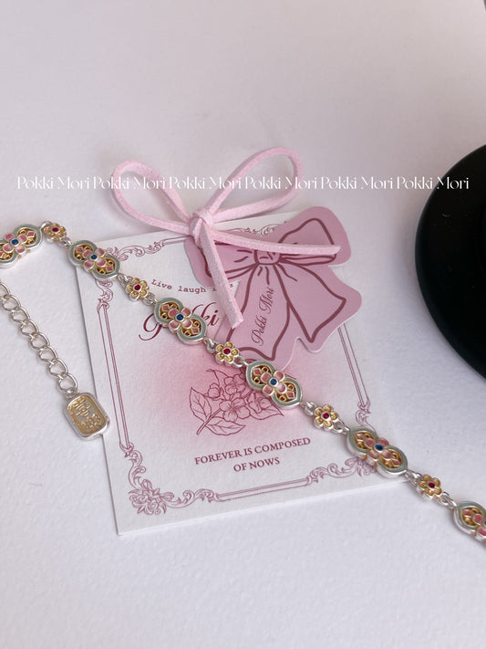 Traditional Good luck Koi Bracelet Sterling Silver