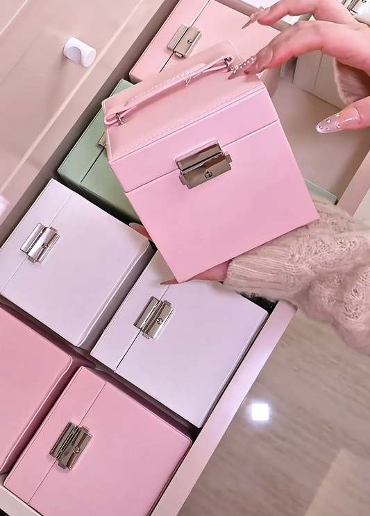 Multi-layered Square Jewelry Box