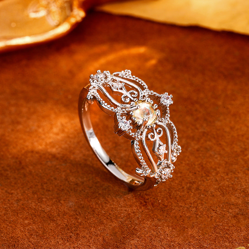 Pink Princess Sterling Silver 925 Ring