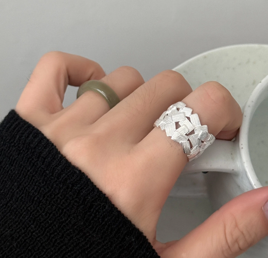 Handmade Minimalist Sterling Silver 925 Ring Resizable