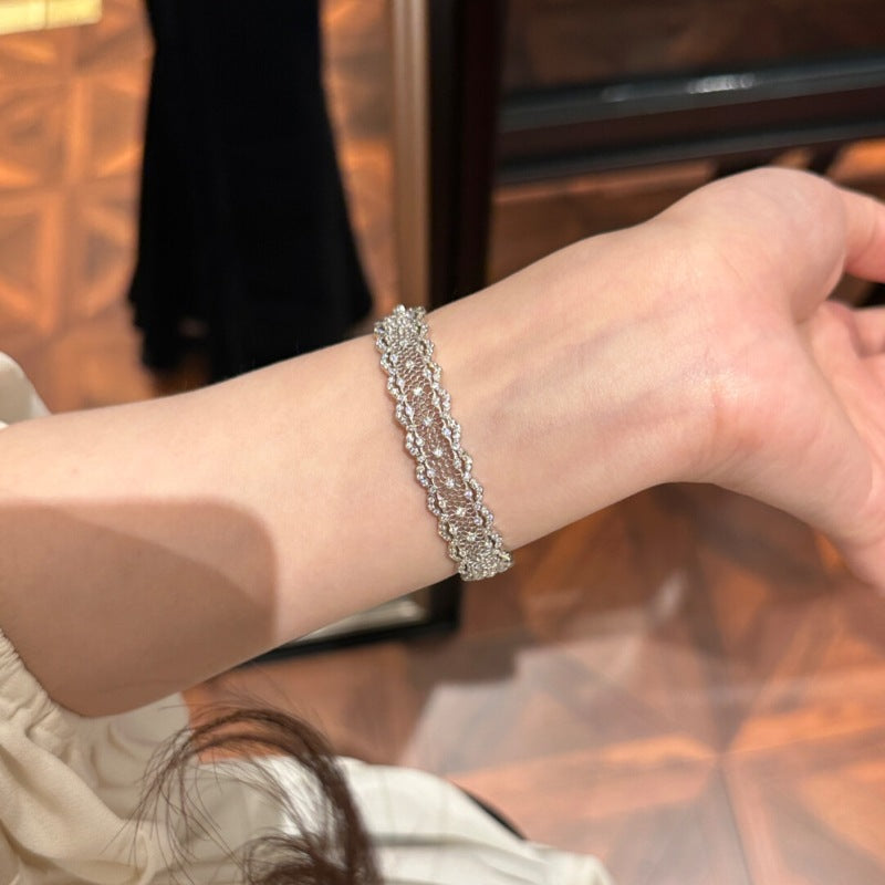 Lacey Feelings Sterling Silver Bracelet bangle