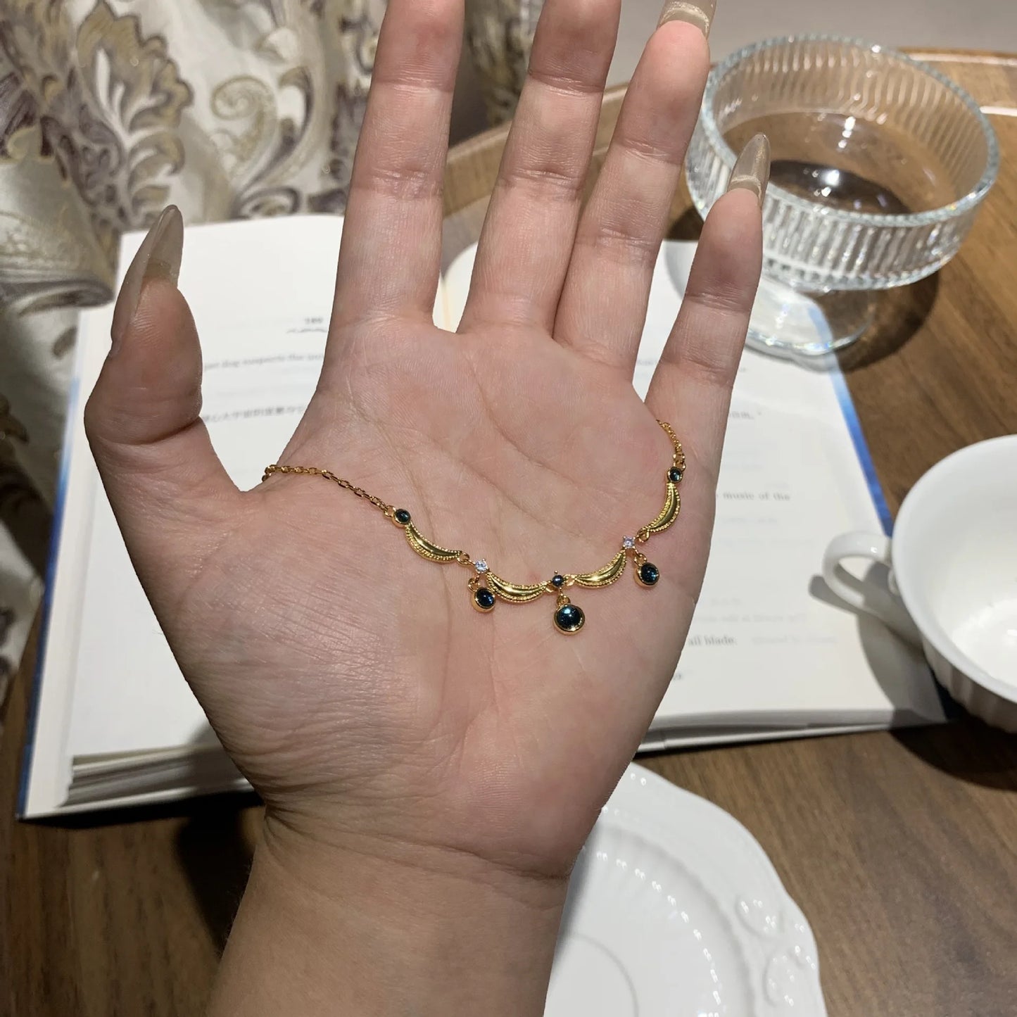 Gold Filled 3 pc Set, Necklace, Ring Bracelet