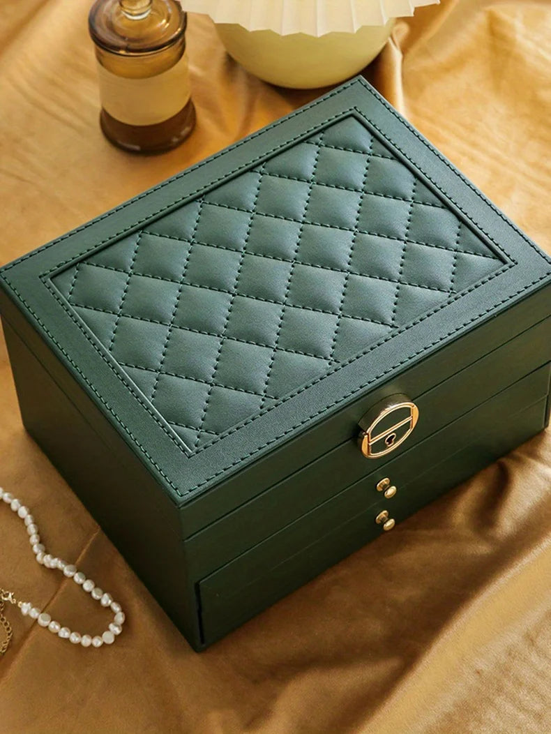 Luxurious Large Capacity Jewelry Storage Box
