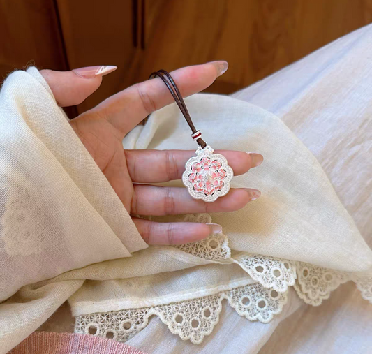 Tibatian Lucky Charm 999 Silver necklace