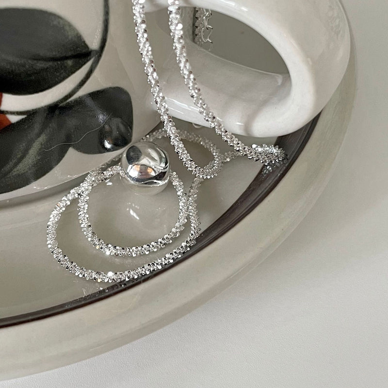 Cute Minimal Sliver 925 Necklace