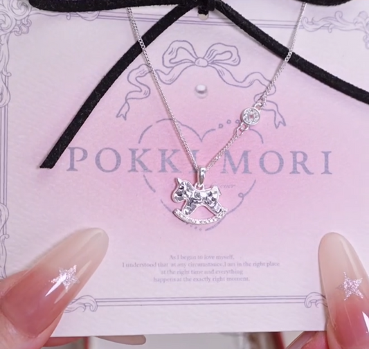 Unicorn Ride Sterling Silver 925 Necklace