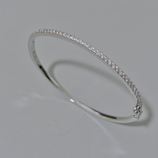 Stary Promise Sterling Silver 925 Bracelet Bangle -claw closer