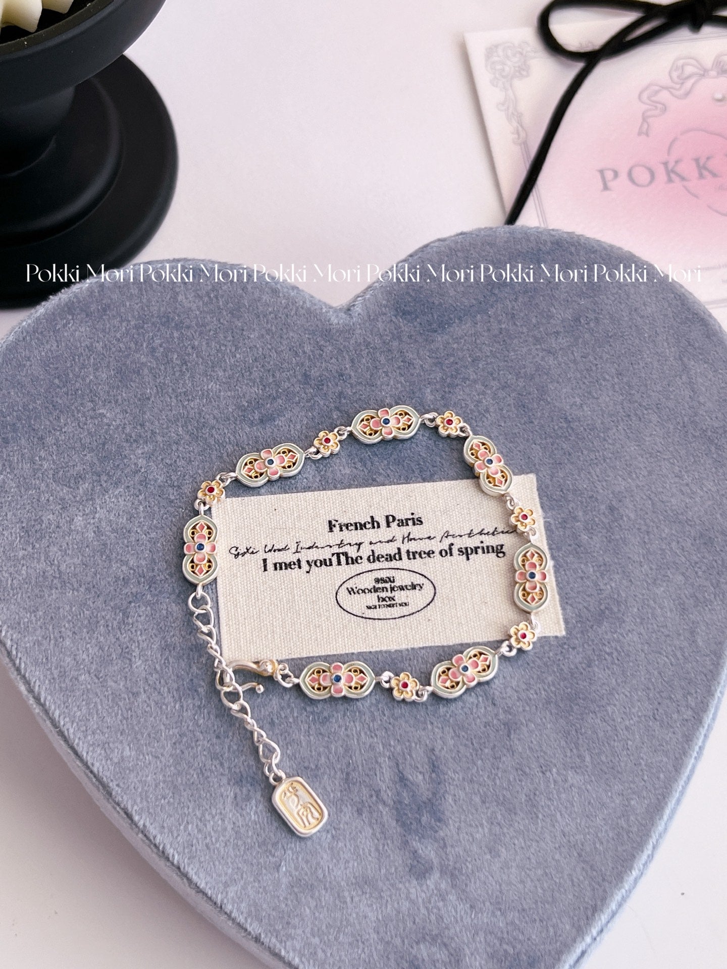 Traditional Good luck Koi Bracelet Sterling Silver