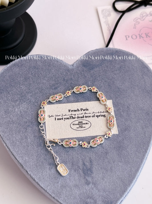 Traditional Good luck Koi Bracelet Sterling Silver