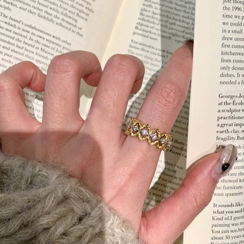 Vintage Carolina Sterling Silver Ring - Resizable