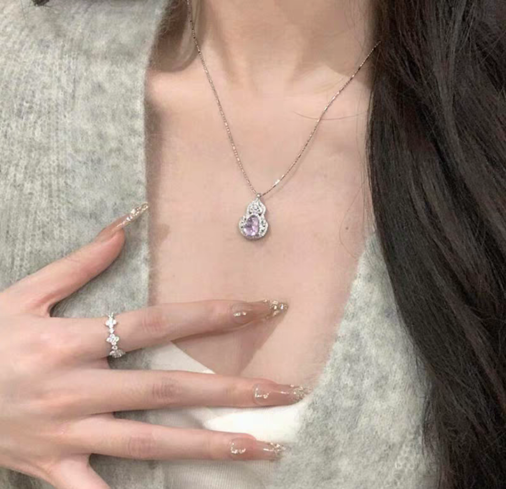 Lucky Charm Certified 925 Necklace - Comes with Lab Certificate Gift Packed