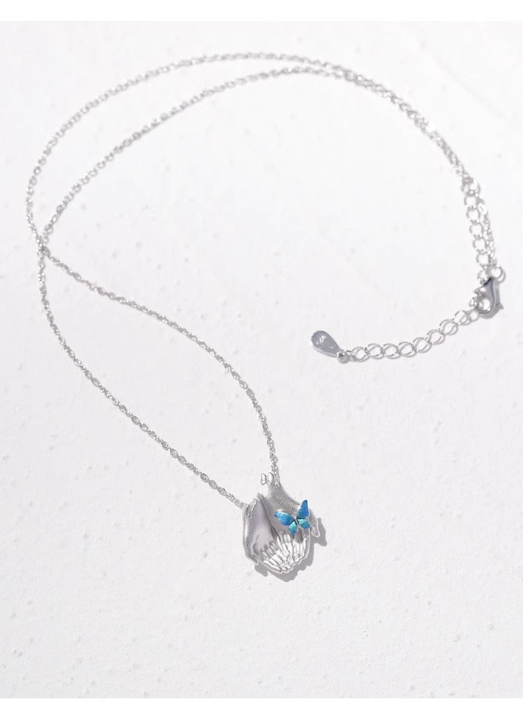 Rebirth Internal Sterling Silver Necklace