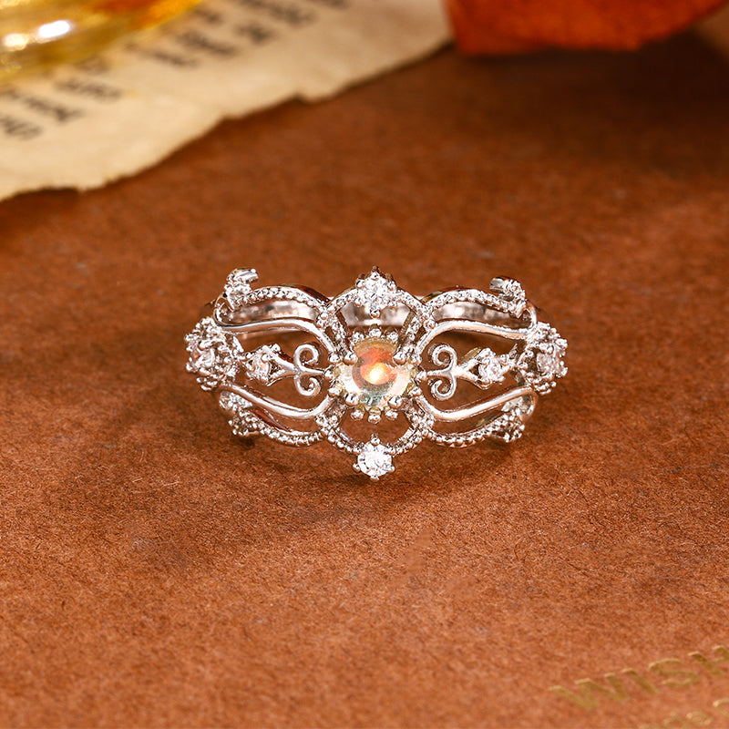 Pink Princess Sterling Silver 925 Ring