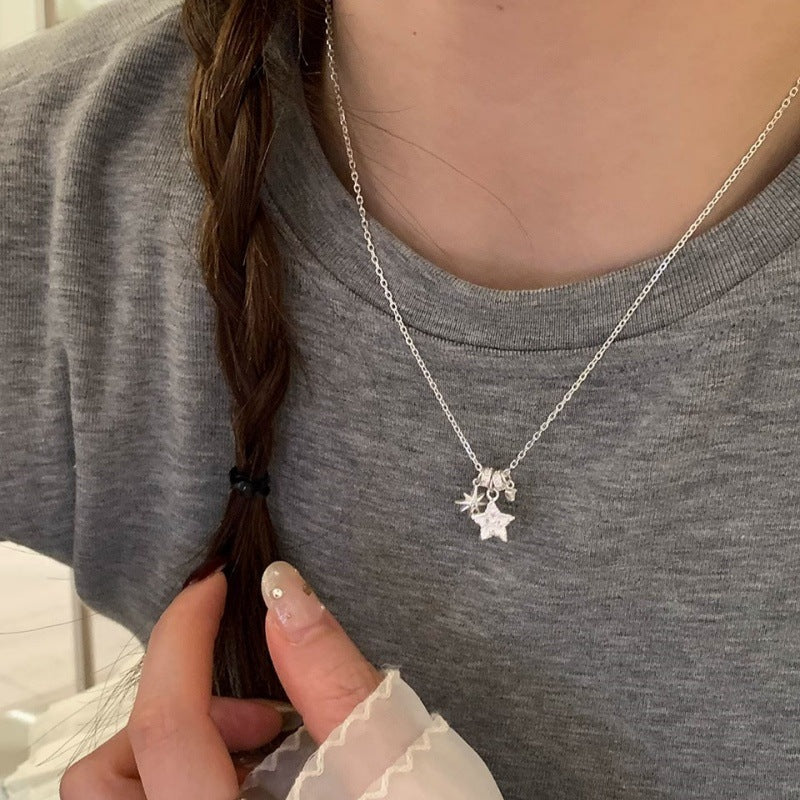 Star Sub Sterling Silver 925 Necklace
