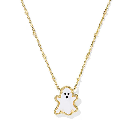 Little Ghost 18k Gold filled Necklace