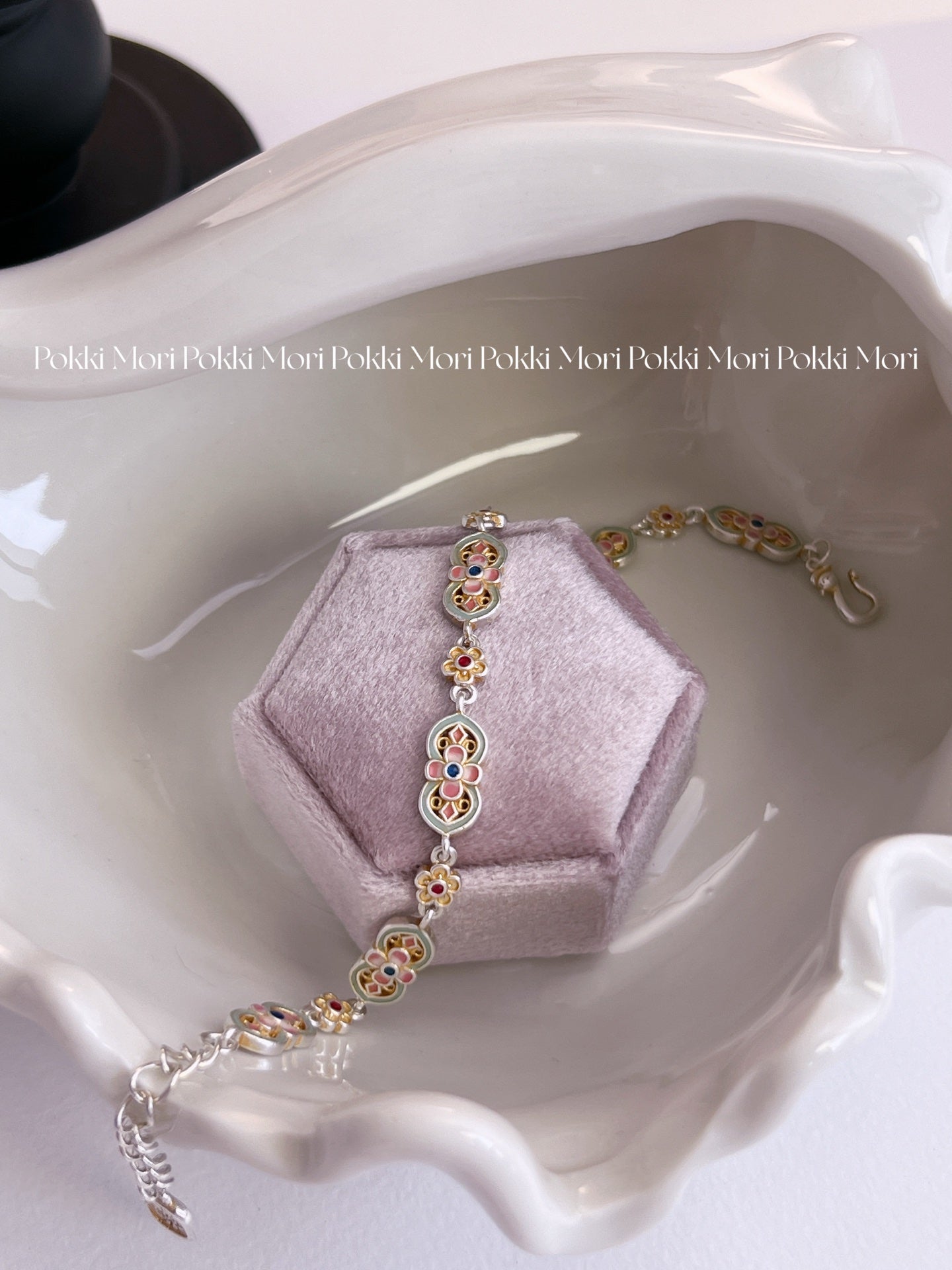 Traditional Good luck Koi Bracelet Sterling Silver