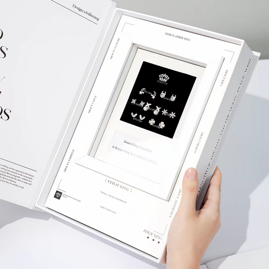 One Week Supply of your Sterling Silver 925 Earrings Each Piece comes with lab certificate and a photo Frame (Free photo print)