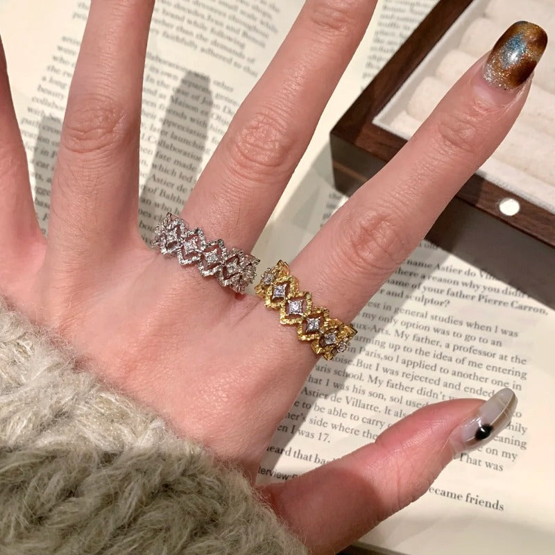 Vintage Carolina Sterling Silver Ring - Resizable