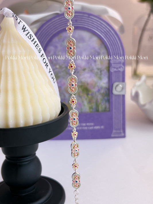 Traditional Good luck Koi Bracelet Sterling Silver