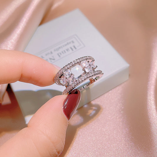 Beauty queen Sterling Silver 925 Ring