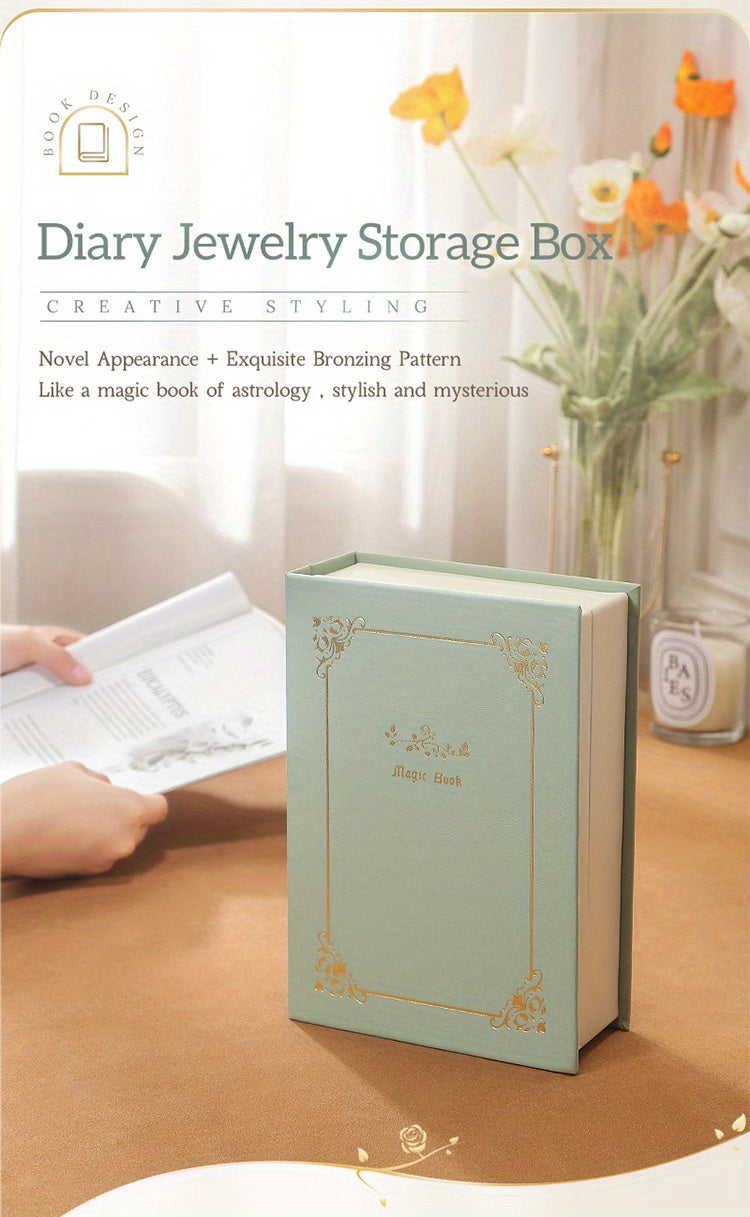 Magic Book luxurious Jewelry Box