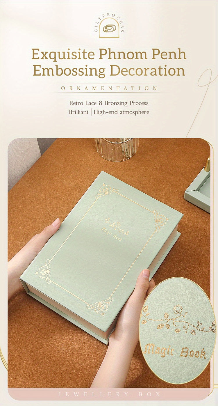 Magic Book luxurious Jewelry Box