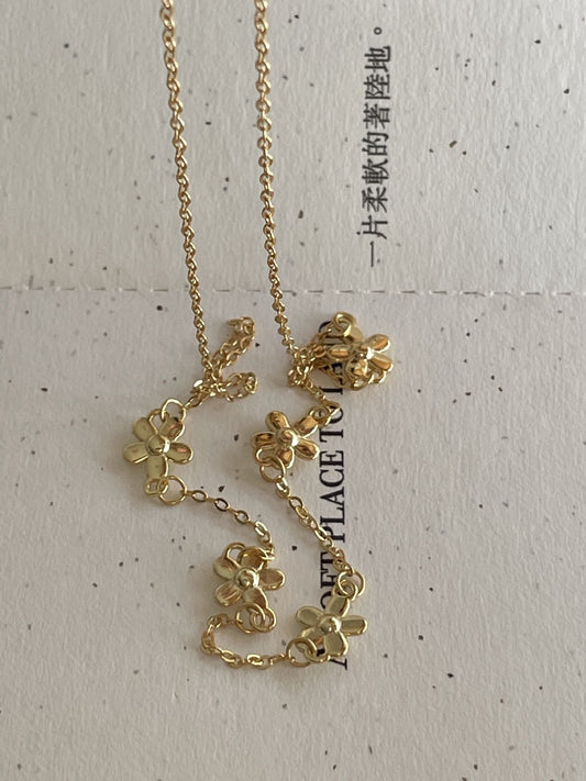 Five Blessings Sterling Silver Necklace