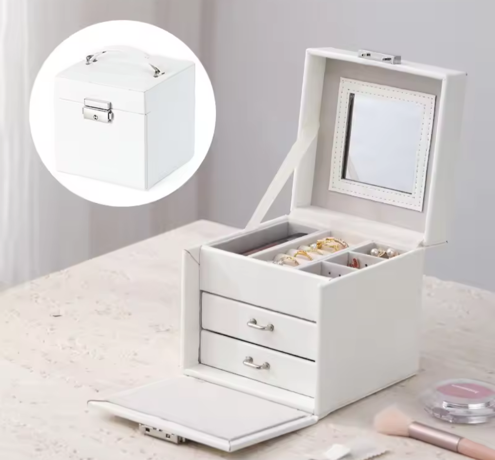 Multi-layered Square Jewelry Box