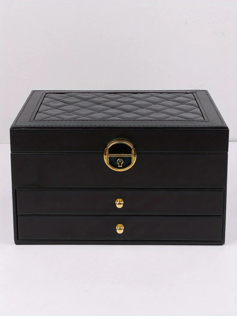Luxurious Large Capacity Jewelry Storage Box