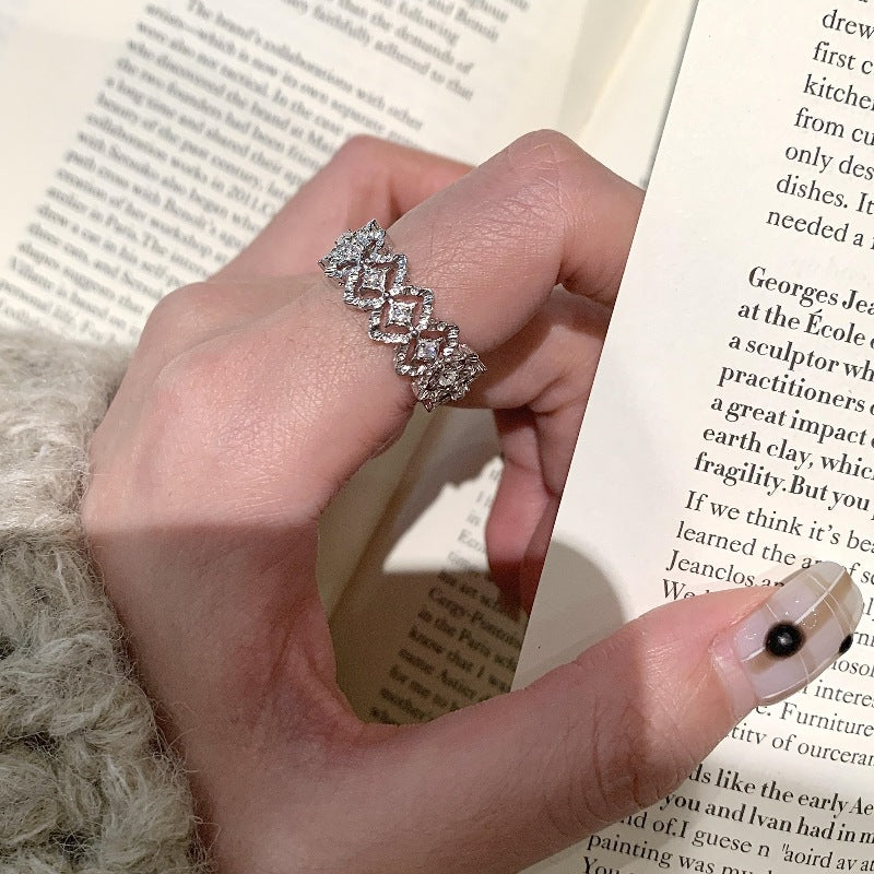 Vintage Carolina Sterling Silver Ring - Resizable