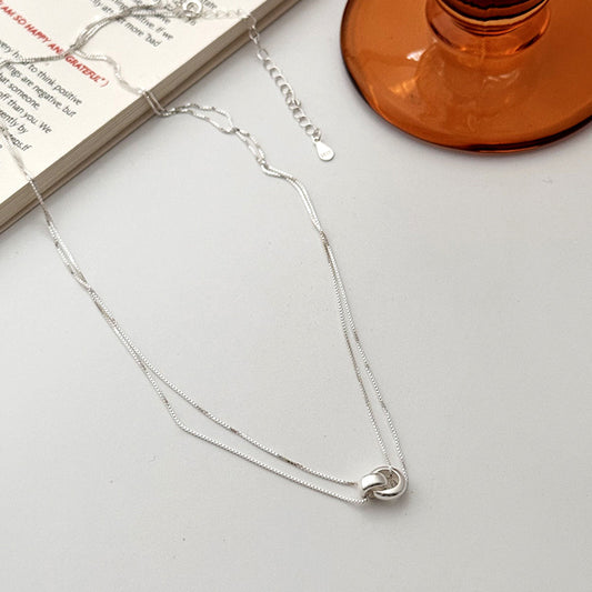 Linked together Sterling Silver Necklace