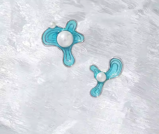 Exquisite Minimalist Sterling Silver Stud earrings