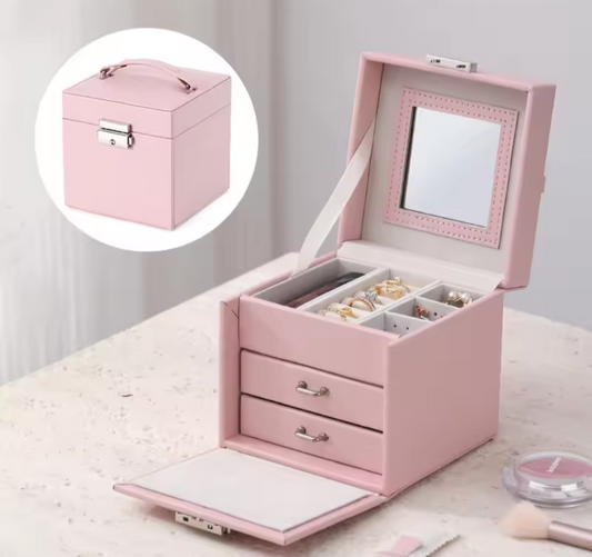 Multi-layered Square Jewelry Box