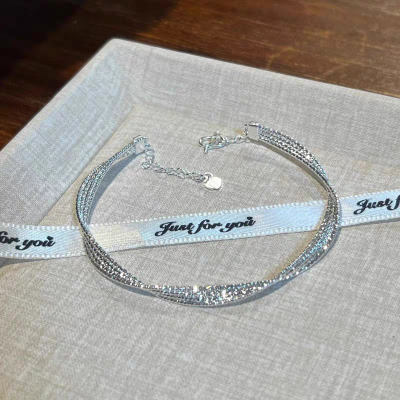 Twisted sense 999 Silver Bracelet with Lab Certificate