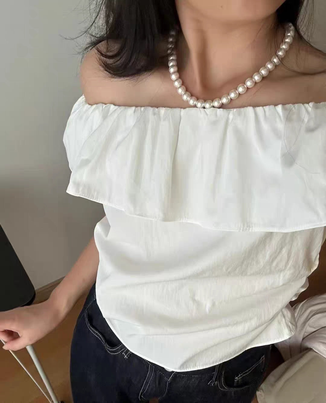 Natural Australian Pearls Classic Vibe Sterling Silver Necklace -Giftable Packing as Pictures-Greeting Card-Custom Hand written Note